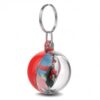 K42 Sphere Bauble Keyring red | Promotional merchandise | Branded Merchandise | Printed Products | Printed Keyrings