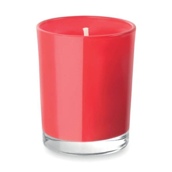 Selight Scented Candle red | Promotional merchandise | Branded Merchandise | Printed Products | Candles with logo | Printed candles UK | Bulk printed candles | Candles with my logo | Cheap branded candles | Bespoke candles