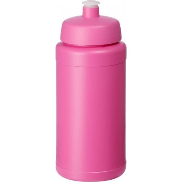 Baseline bottle 500ml Pink | Cheap bottles | Bulk printed bottles | Printed water bottles UK | Eco Friendly | UK manufactured | Biodegradable | Water bottles with my logo | Water bottles with school logo