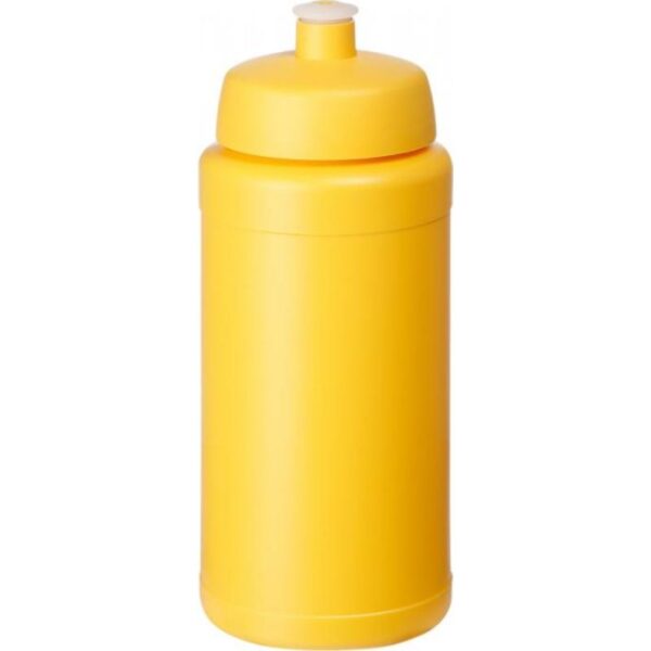 Baseline bottle 500ml Yellow | Cheap bottles | Bulk printed bottles | Printed water bottles UK | Eco Friendly | UK manufactured | Biodegradable | Water bottles with my logo | Water bottles with school logo