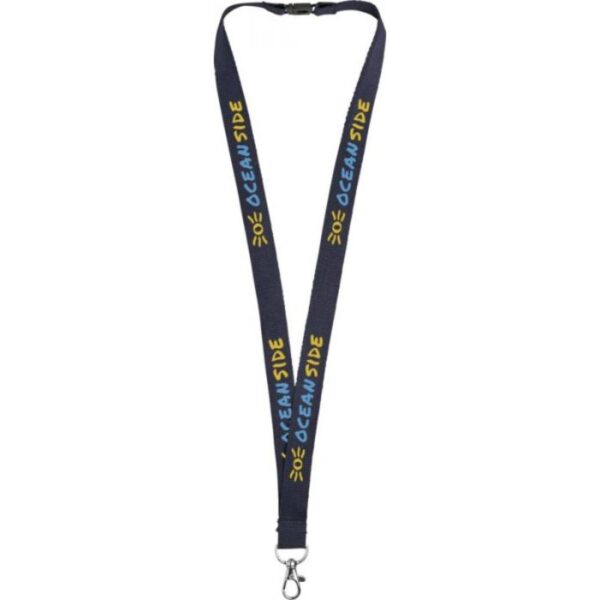 Cotton Lanyards navy | Eco Friendly merchandise | Printed Cotton products | Cotton Lanyards printed | Eco Friendly Lanyards UK | Bulk Lanyards with logo | Promotional merchandise | Branded Merchandise | Printed Products