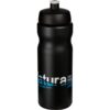 Baseline Plus Bottle 650ml black | Cheap bottles | Bulk printed bottles | Printed water bottles UK | Eco Friendly | UK manufactured | Biodegradable | Water bottles with my logo | Water bottles with school logo