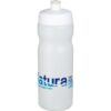 Baseline Plus Bottle 650ml translucent | Cheap bottles | Bulk printed bottles | Printed water bottles UK | Eco Friendly | UK manufactured | Biodegradable | Water bottles with my logo | Water bottles with school logo
