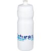 Baseline Plus Bottle 650ml white | Cheap bottles | Bulk printed bottles | Printed water bottles UK | Eco Friendly | UK manufactured | Biodegradable | Water bottles with my logo | Water bottles with school logo