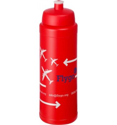 Baseline Plus Bottle 750ml red | Cheap bottles | Bulk printed bottles | Printed water bottles UK | Eco Friendly | UK manufactured | Biodegradable | Water bottles with my logo | Water bottles with school logo
