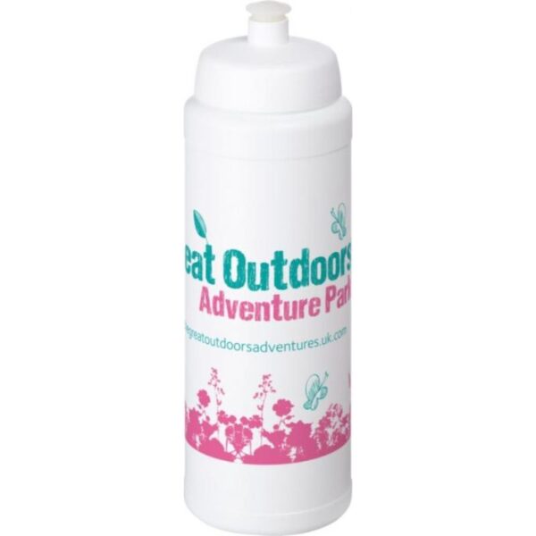 Baseline Plus Bottle 750ml white | Cheap bottles | Bulk printed bottles | Printed water bottles UK | Eco Friendly | UK manufactured | Biodegradable | Water bottles with my logo | Water bottles with school logo