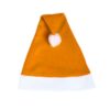 Budget Santa Hat orange | Promotional merchandise | Branded Merchandise | Printed Products | Christmas gift items | Promotional Christmas merchandise | Printed Christmas UK | Bulk Printed Christmas gifts UK | Christmas Hats Printed