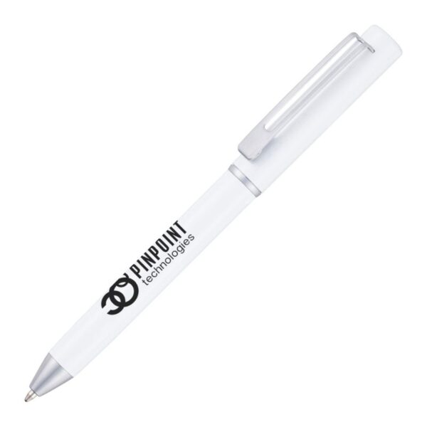 Grenadier Ball Pen White | Personalised metal pens | Pen with individual names | Bulk personalised pens